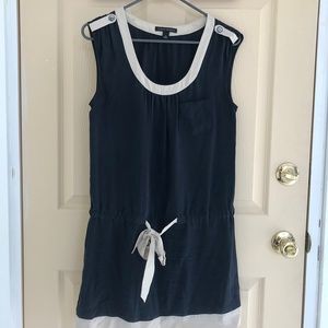 Banana Republic silk dress, Navy, S